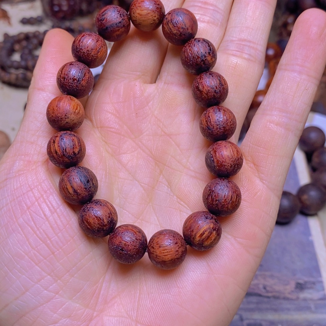 降真香手串/手链降真香东芝料红油1.2超一挡