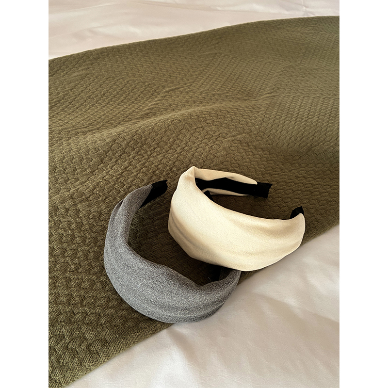 肉装小cherry 松弛格调 软糯针织宽边设计高颅顶氛围感百搭发箍