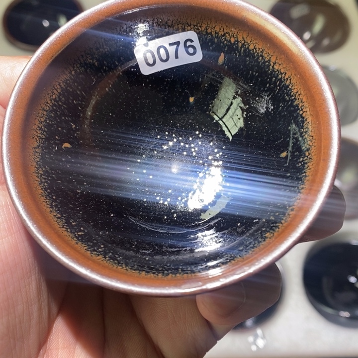 也***以茶盏建阳建盏龙窑柴烧