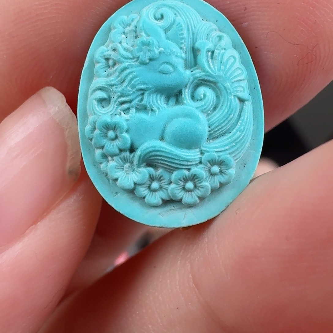 绿松石珠宝奇石未镶嵌