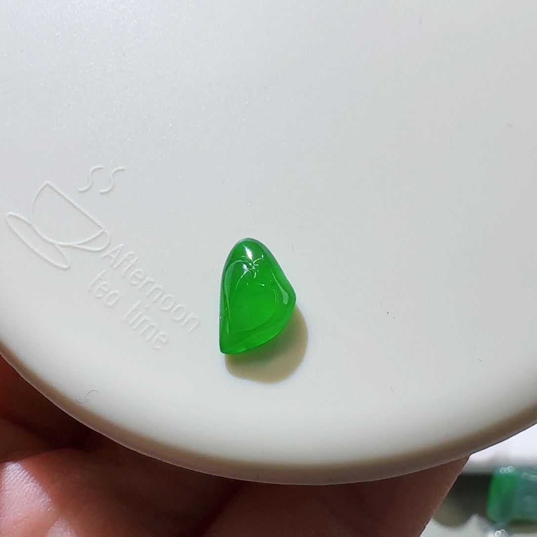 定制翡翠未镶嵌柚*妈裸石买断不退不换留镶