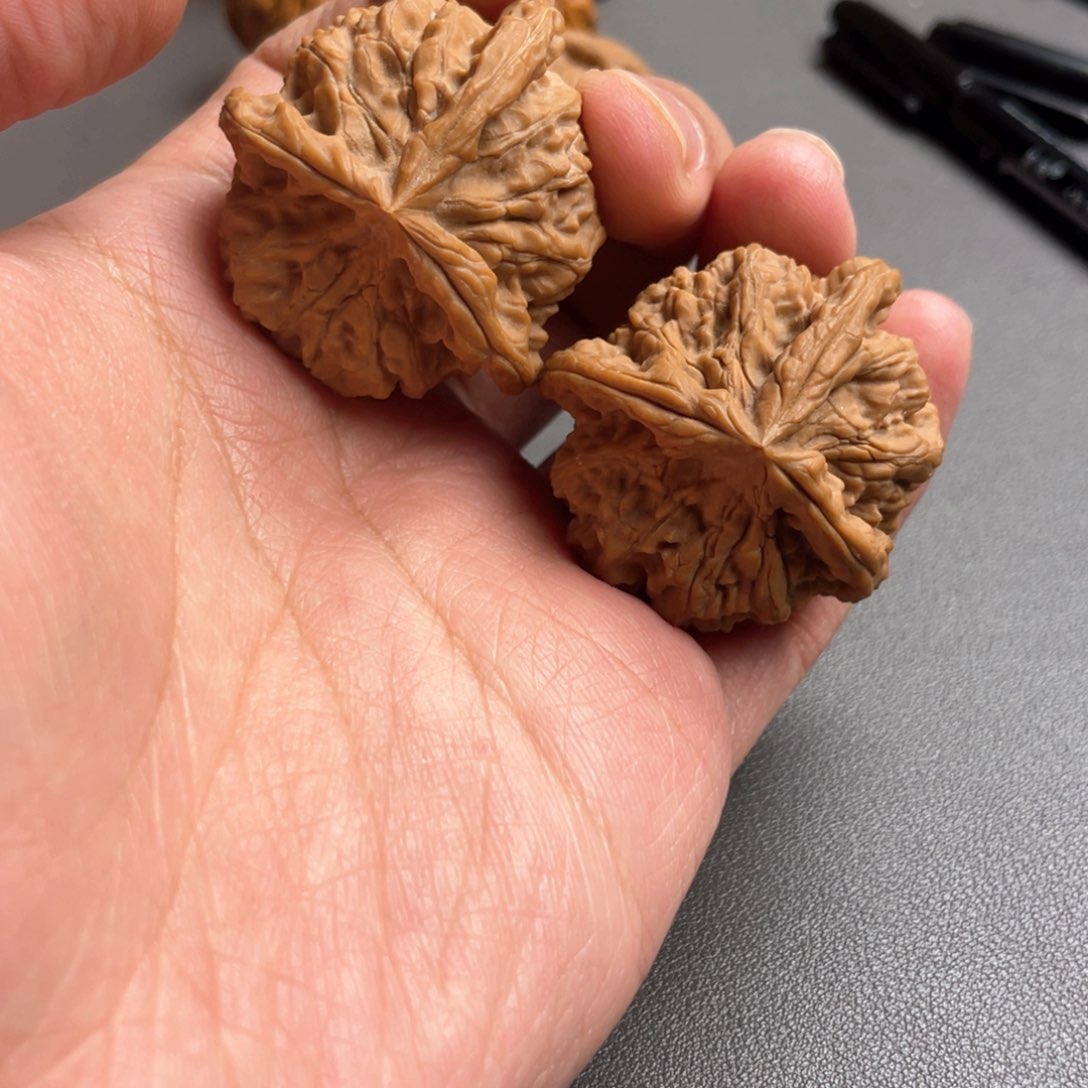 文玩核桃吊坠饼*玉玺丁字