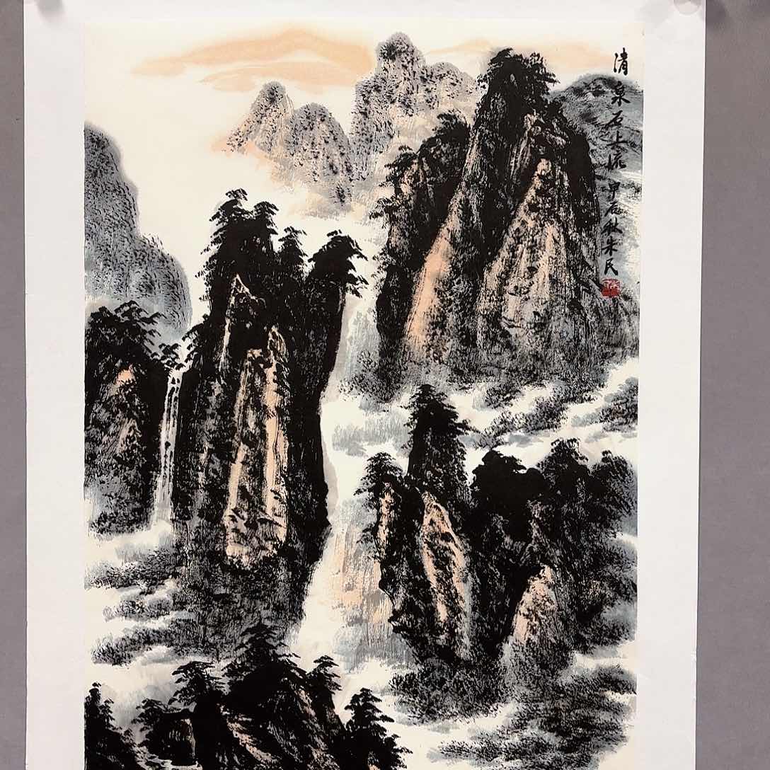 国画国画纯手绘作品请放心去藏