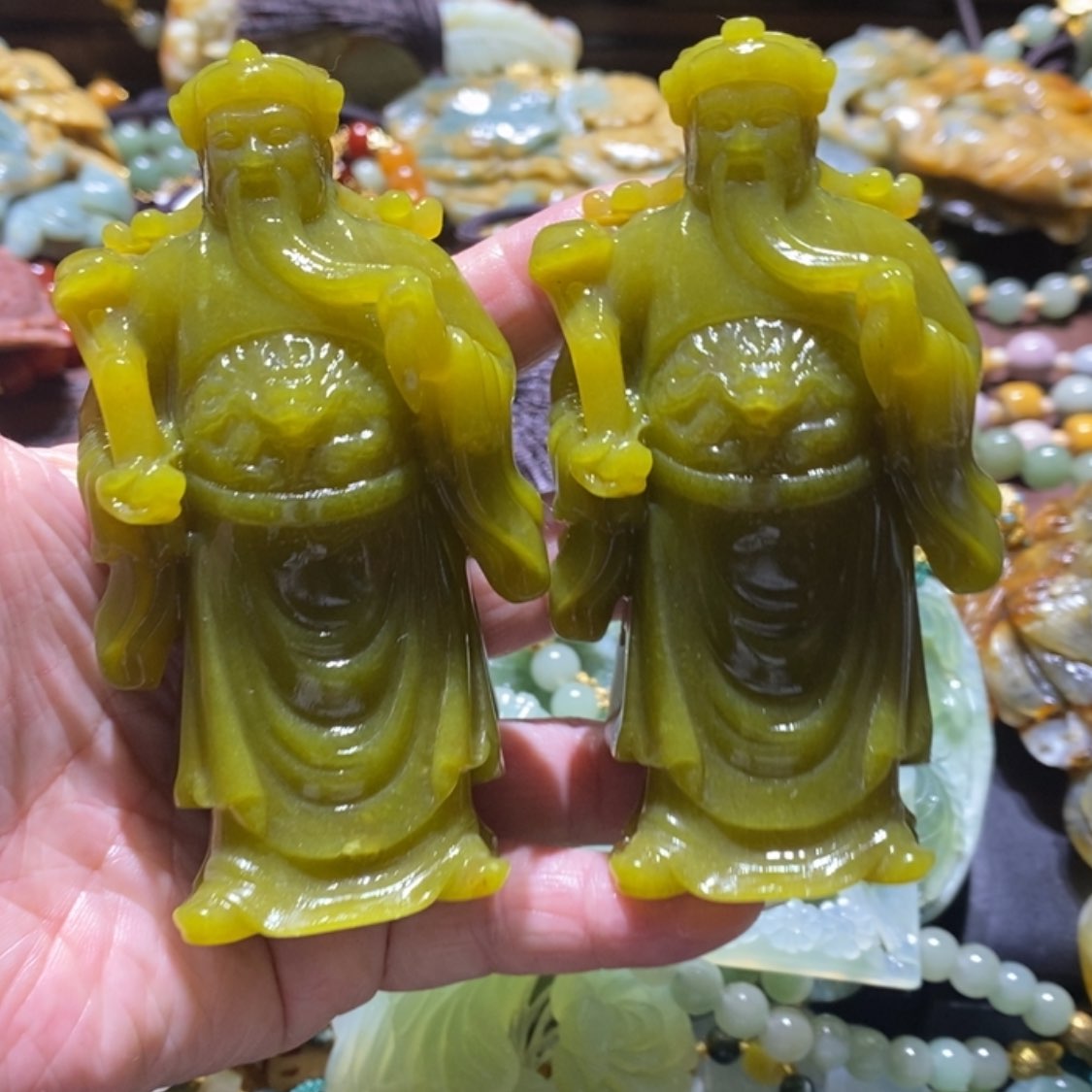 【闪购商品】岫玉毛衣链未镶嵌