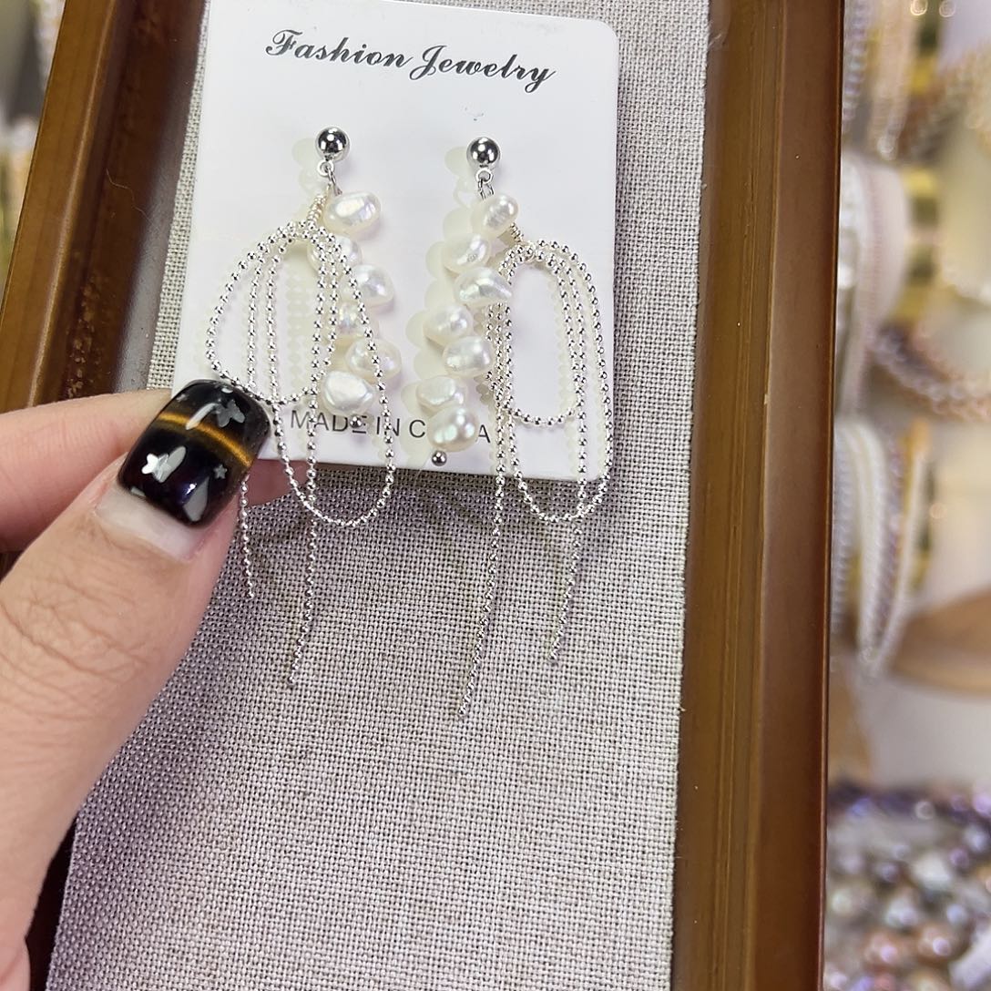 钛钢淡水珍珠手绳