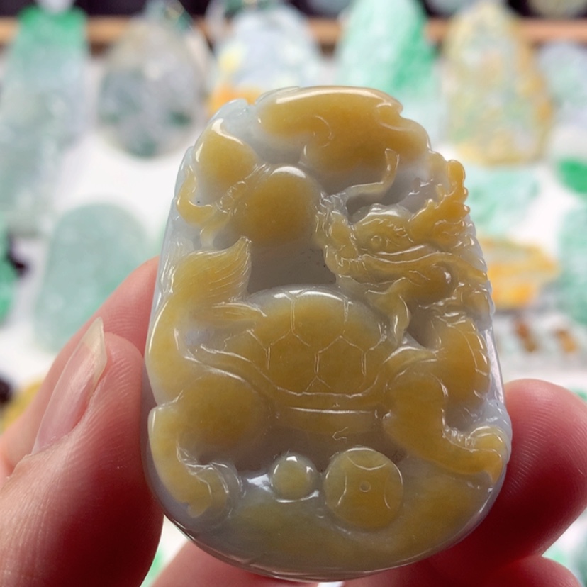 【闪购商品】翡翠吊坠(不含链)未镶嵌