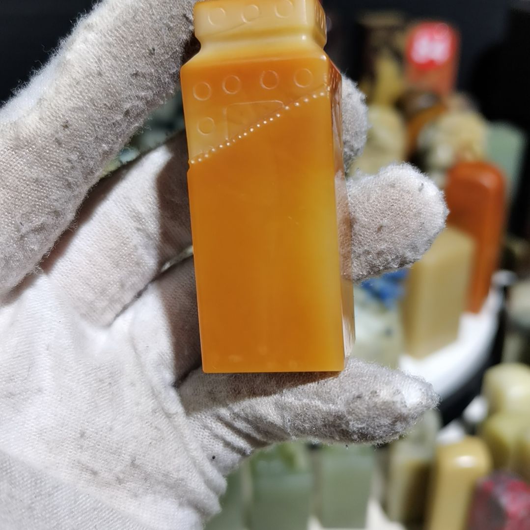 【闪购商品】青田石青田石封门菜花黄