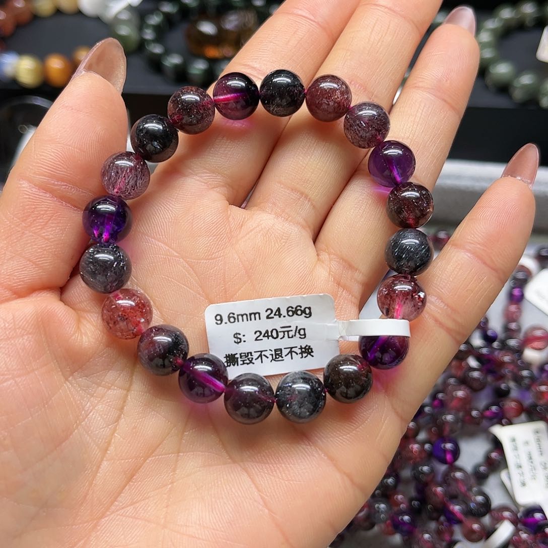 水晶手链未镶嵌刘***品手链