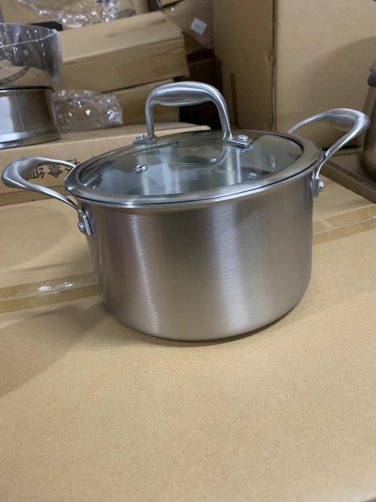 锅具不锈钢锅尾货库存清仓