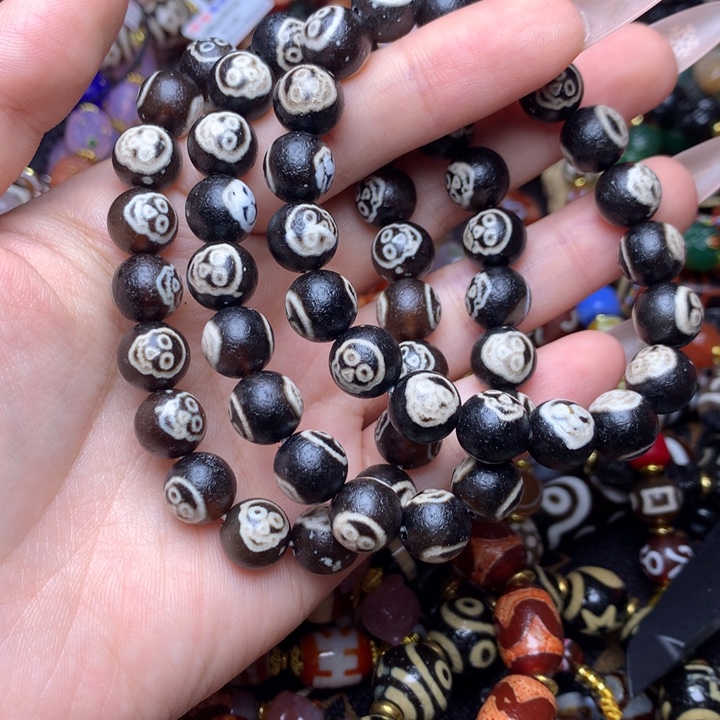 玛瑙/玉髓未镶嵌发一条