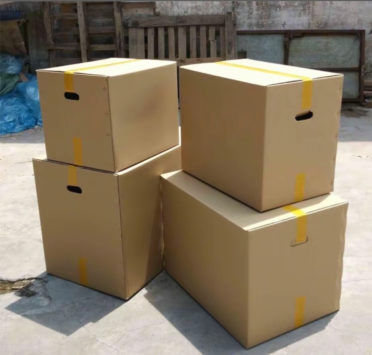 搬家纸箱子五层特大号特硬收纳整理快递打包发货物流周转箱定做