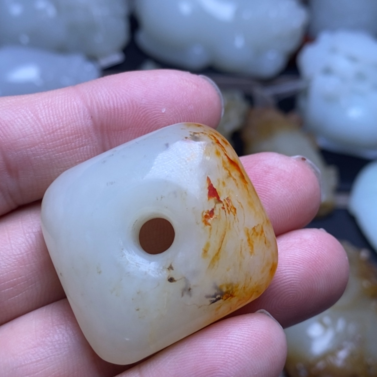 【闪购商品】和田玉（糖玉）颈饰未镶嵌