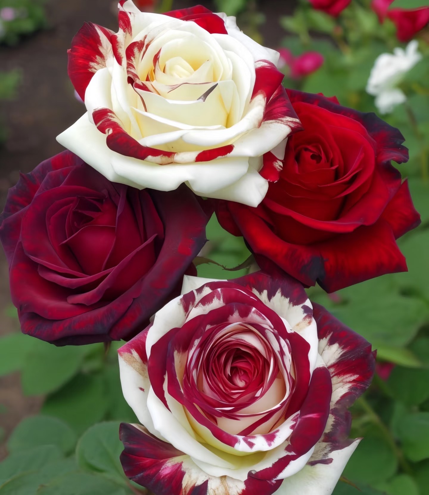 法国进口【双生】玫瑰花苗月季花苗盆栽地栽阳台庭院四季循环开花