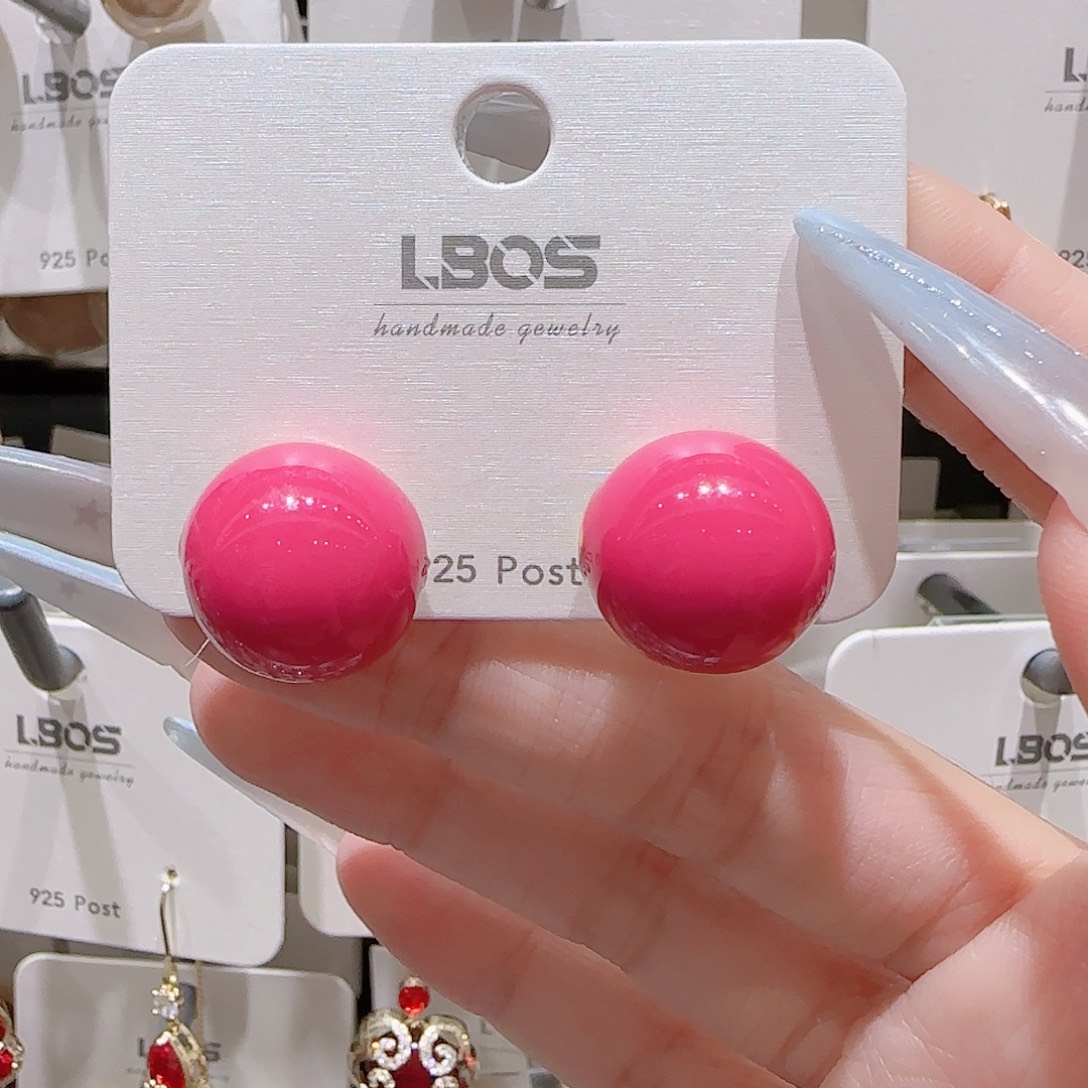 铜合金925银锆石耳环