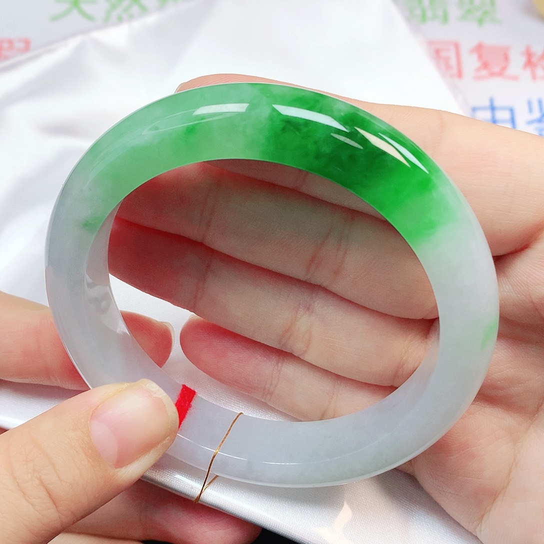 未镶嵌手镯翡翠翡翠18