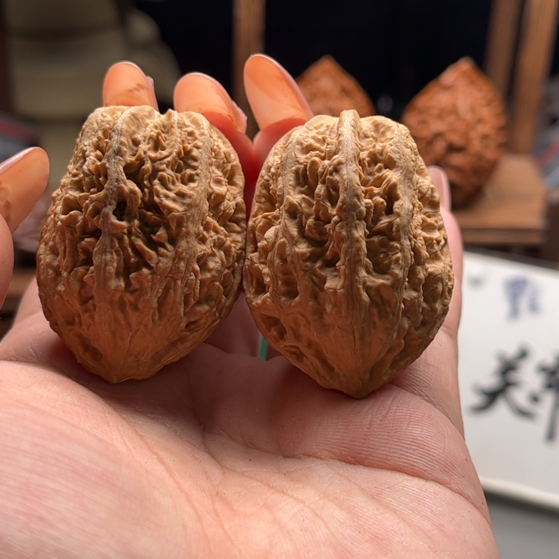 文玩核桃把件关东木子家楸大胖83