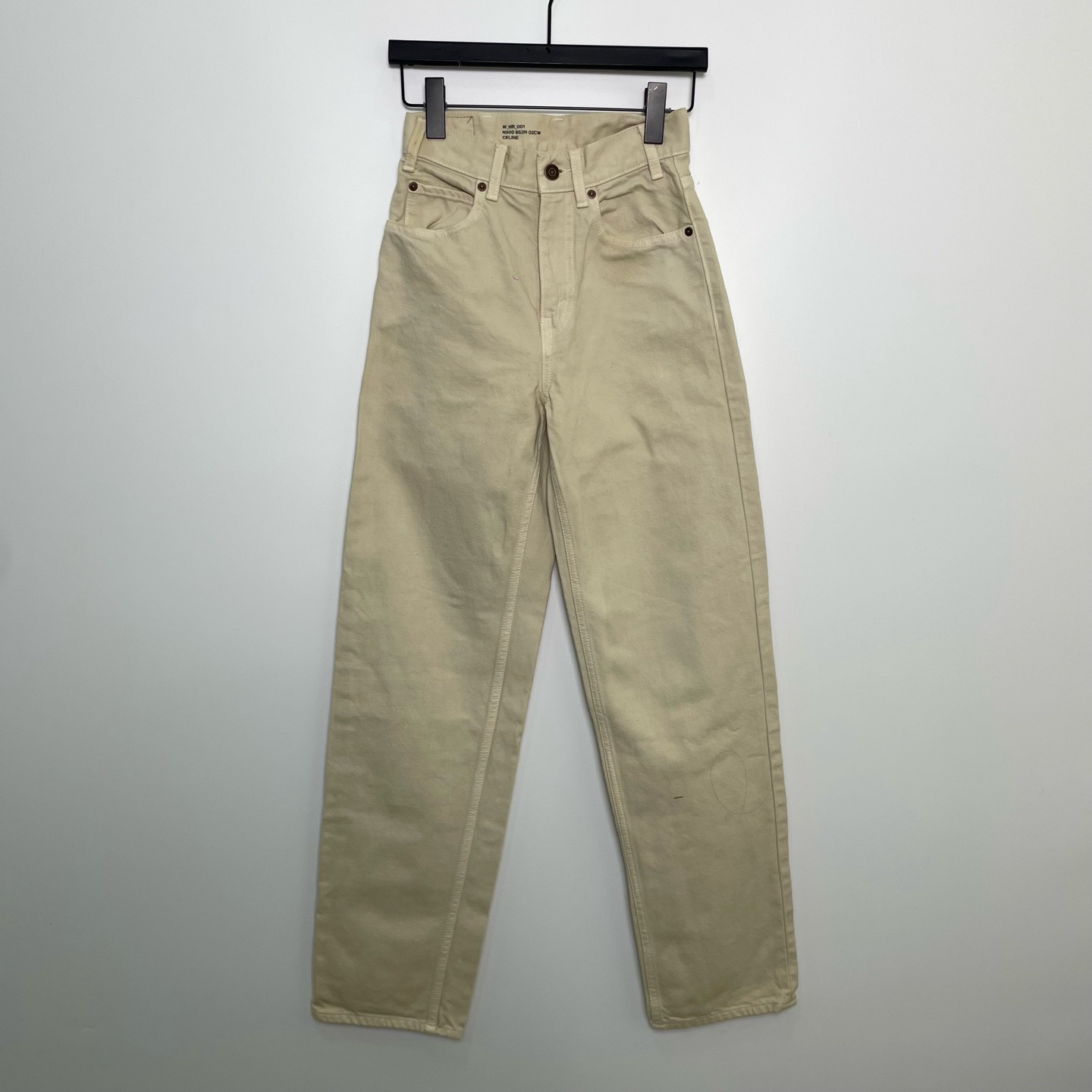 99新 Celine/思琳 D500262/百搭气质休闲牛仔裤/24码