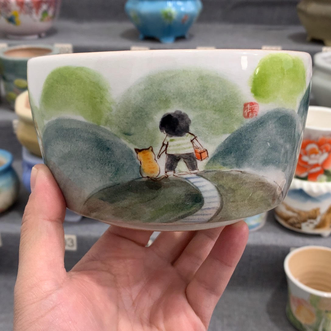 罐微瑕，精品手绘年货节活动特惠浮力