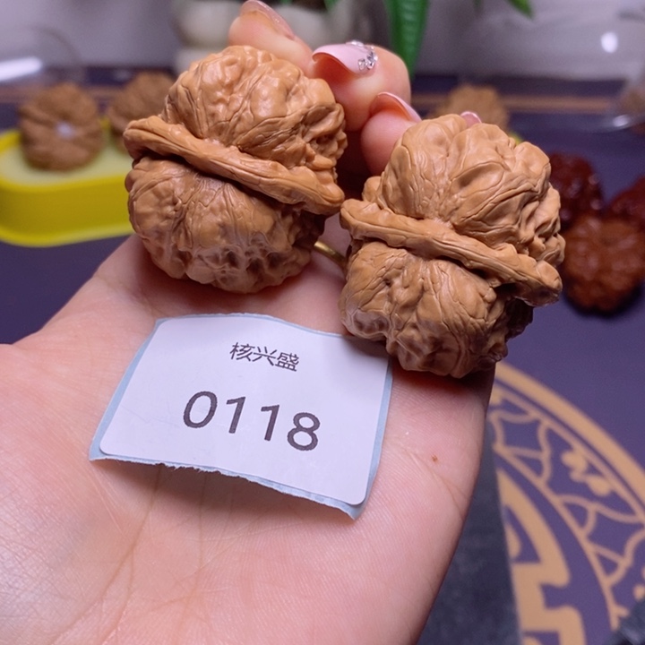 文玩核桃吊坠蛤蟆39.0118