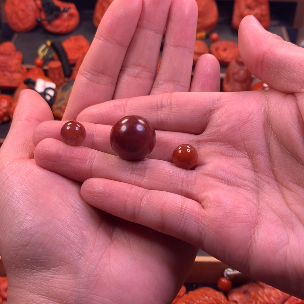 【闪购商品】未镶嵌高品锁骨项链南红玛瑙随***L