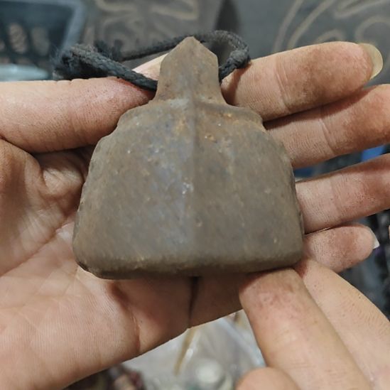 明***月瓷片陶瓷 摆件 孤品  微瑕  看好下单 NO退NO换