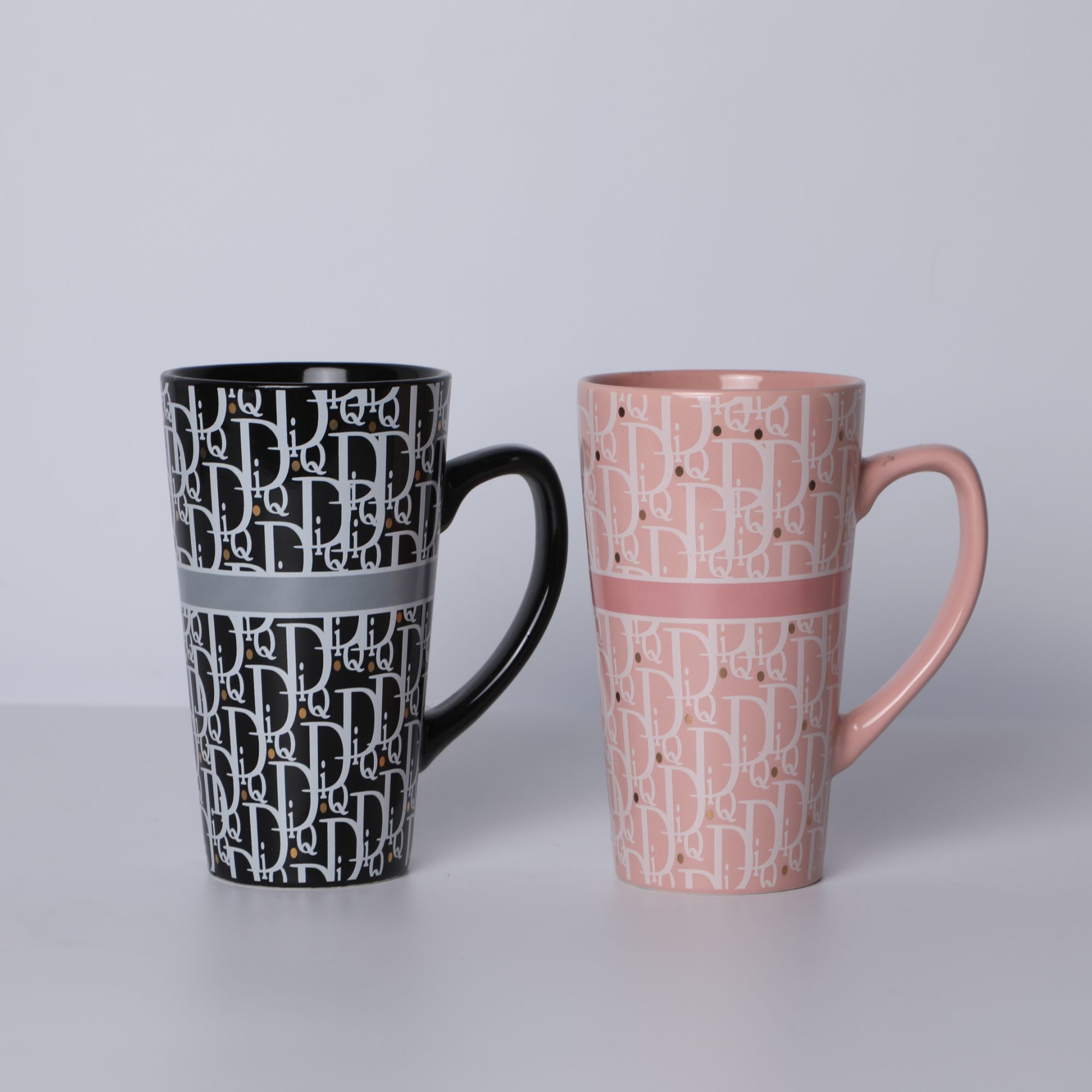 迪AO对杯陶瓷杯耐高温可以进微波炉烤箱