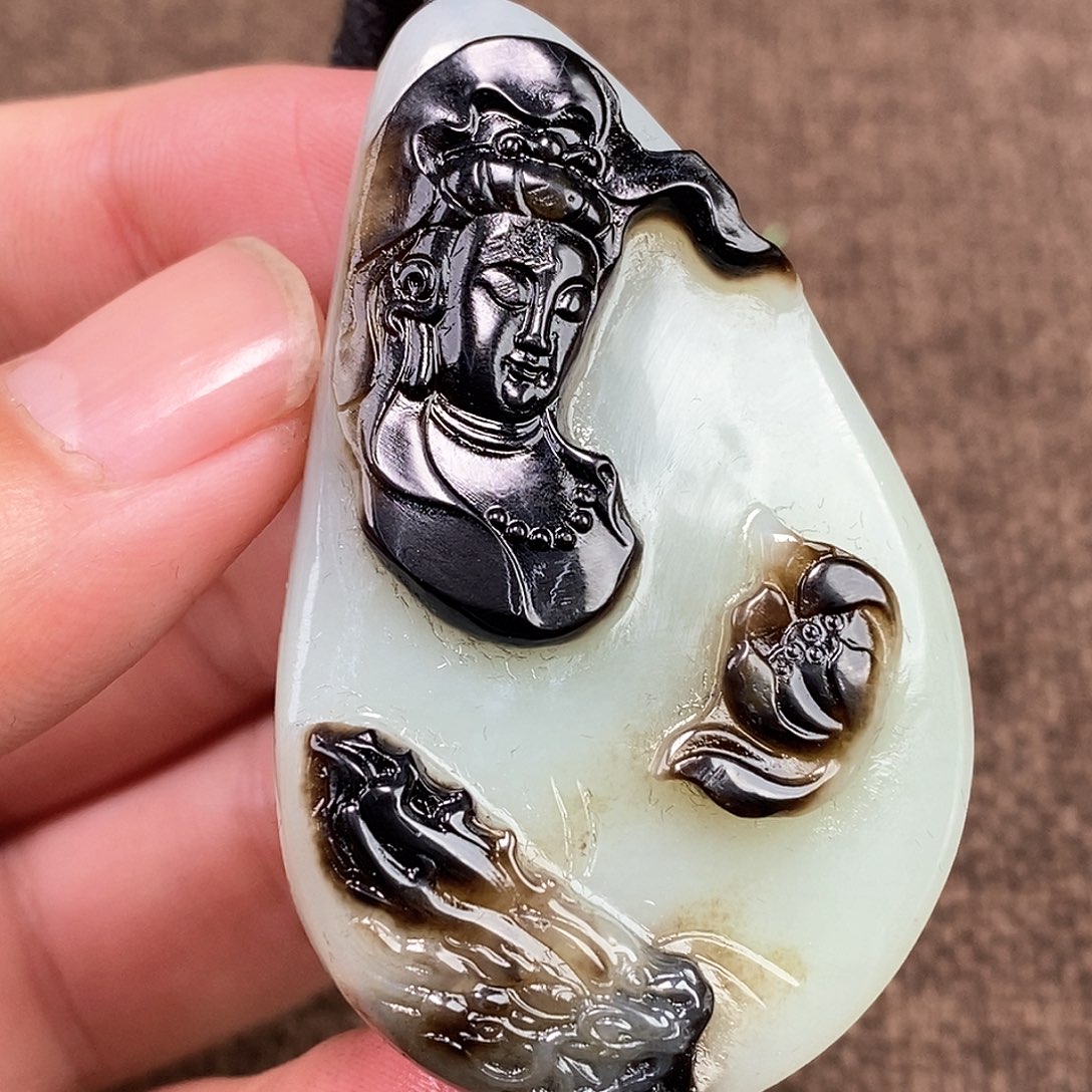 和田玉挂件未镶嵌