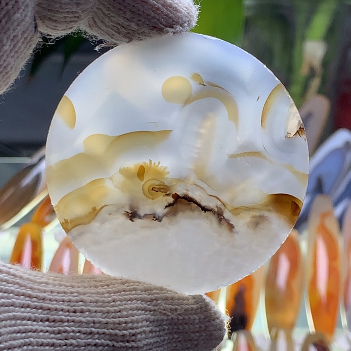 未镶嵌玛瑙/玉髓珠宝半成品132