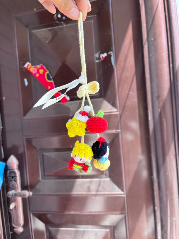 直播间选款毛线编织小挂件可二次加工