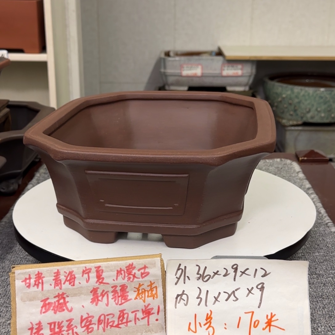 盆友居紫砂花盆直播间