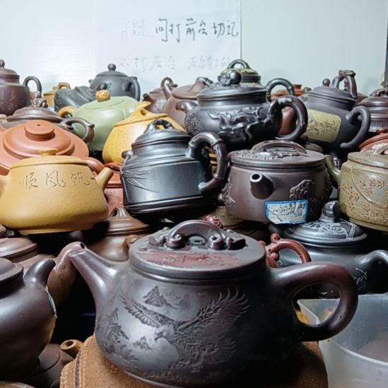 茶壶紫砂宜兴原矿古红泥柴烧手工350cc紫砂壶