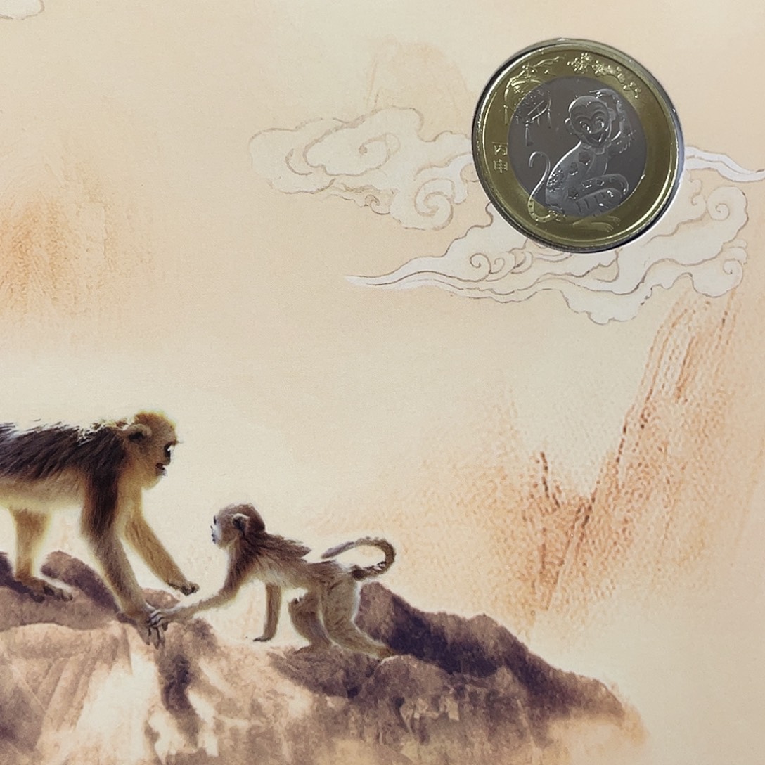 其他普通金属二轮猴卡册，，，，，