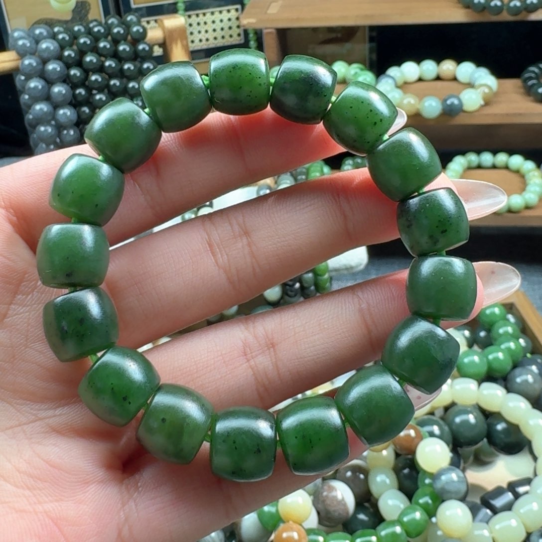 和田玉手链未镶嵌