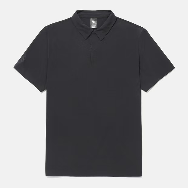 DESCENTE/迪桑特DULIS城市机能系列黑标翻领迪桑特polo衫DPS41