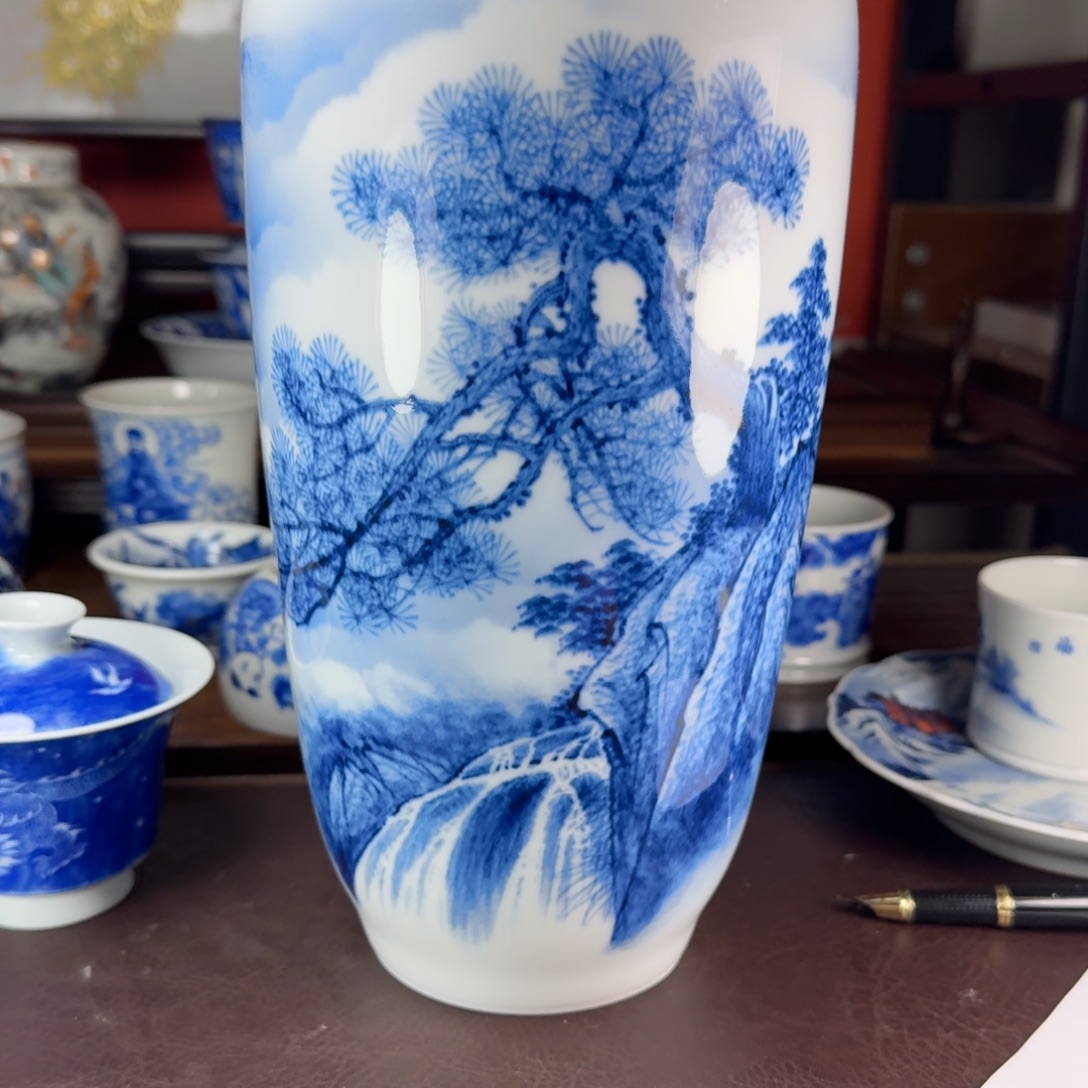 小***n瓷片当代景德镇陶瓷手绘茶具