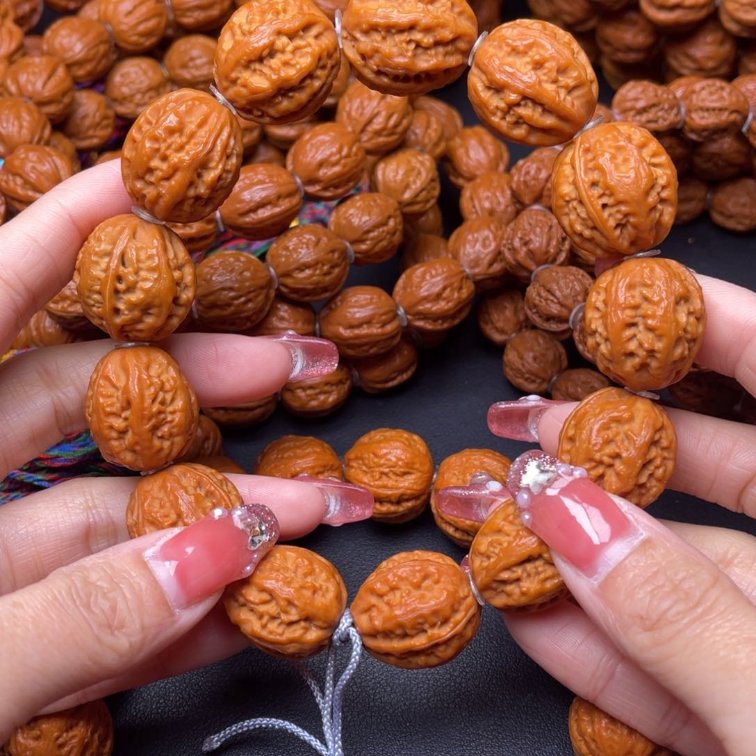 文玩核桃手串小八棱