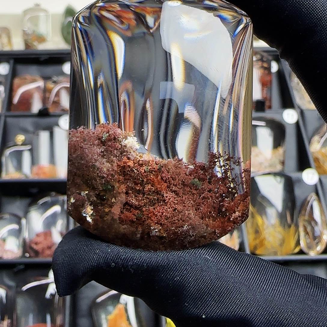 水晶珠宝半成品未镶嵌故*