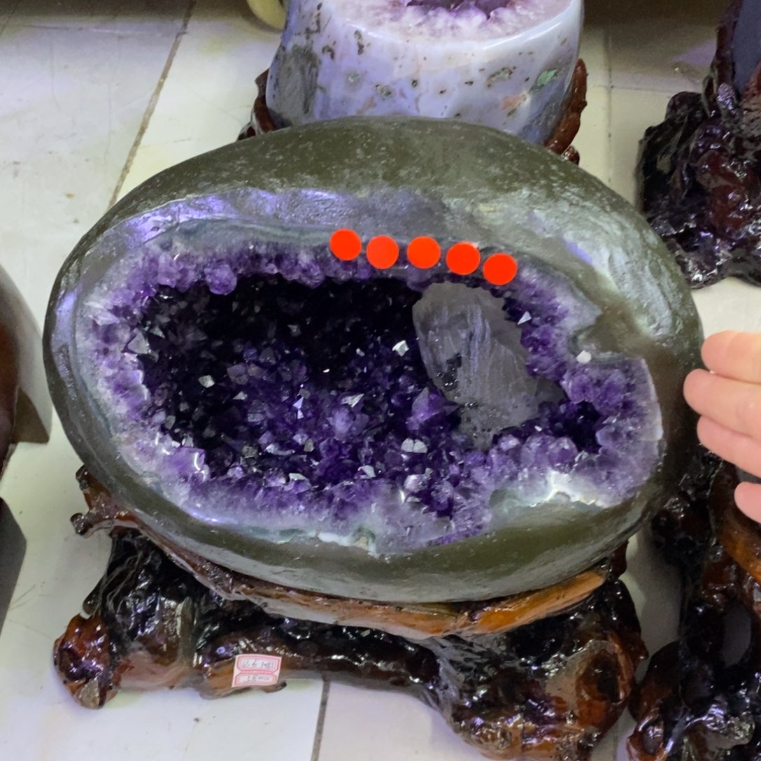 水晶摆件未镶嵌云