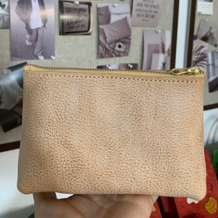 收纳包头层牛皮洗漱包