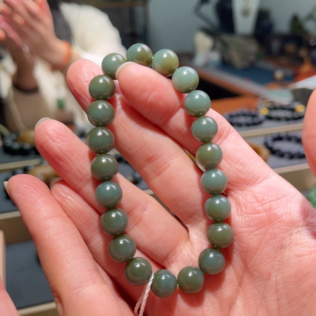 和田玉手链未镶嵌