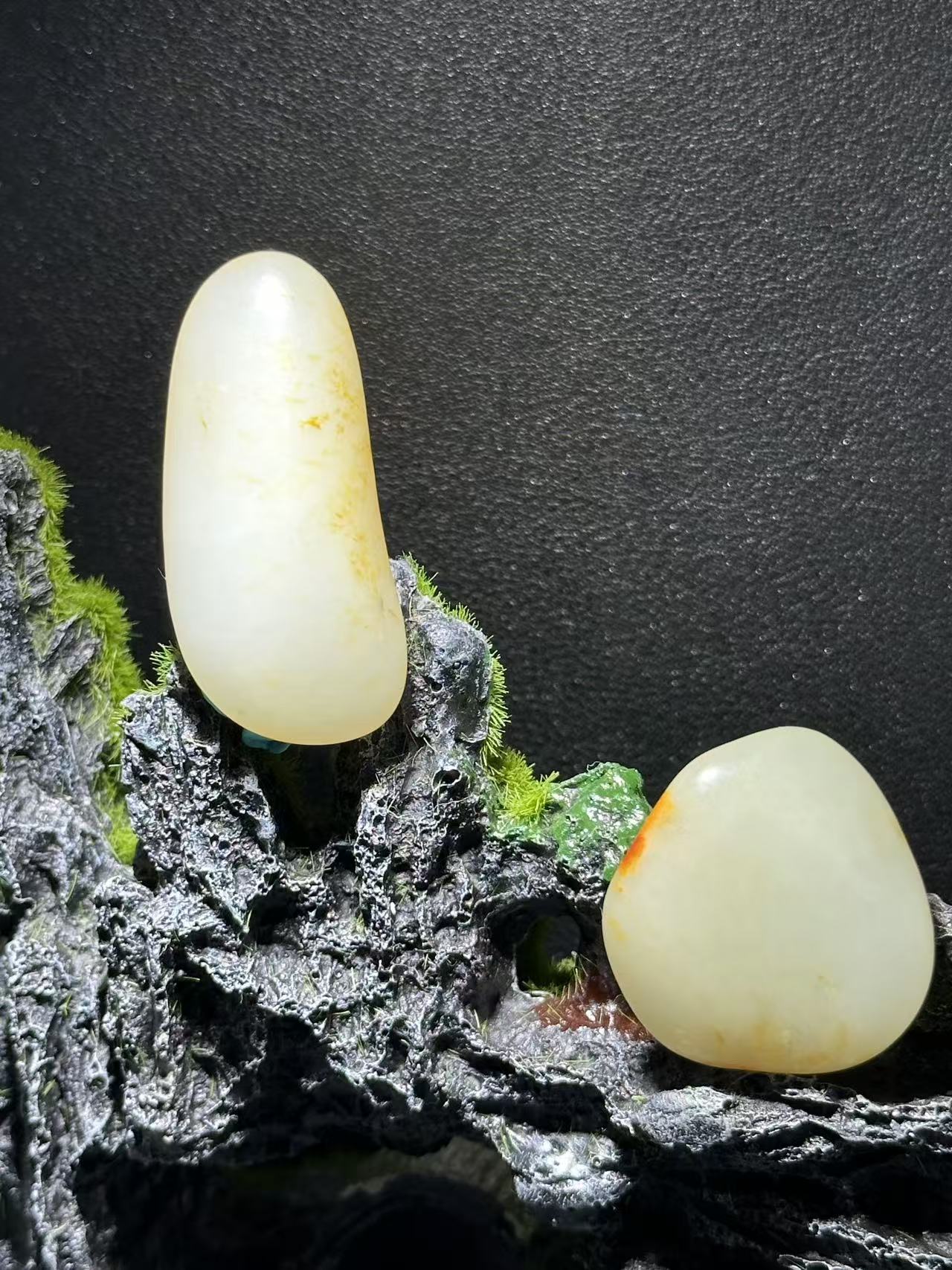 新疆和田玉手把件摆件