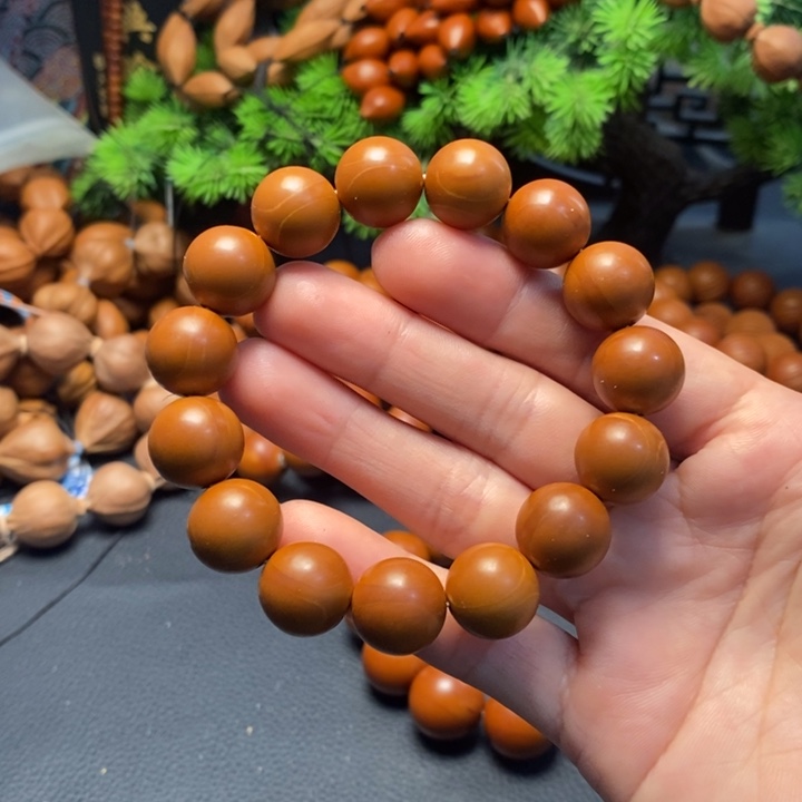 橄榄核手串1.4尺寸光珠