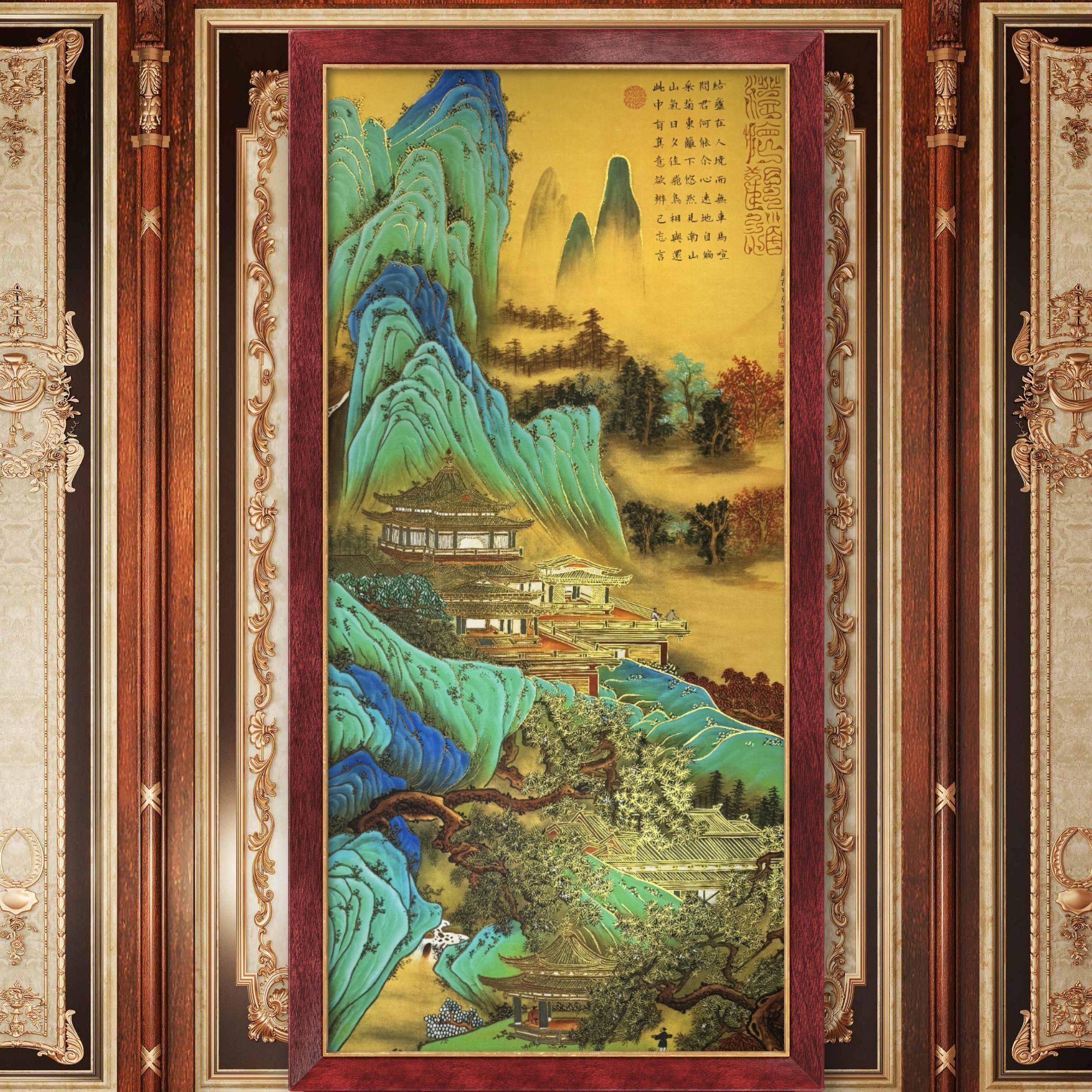 刘洪泰教授代表作《澄怀观道》