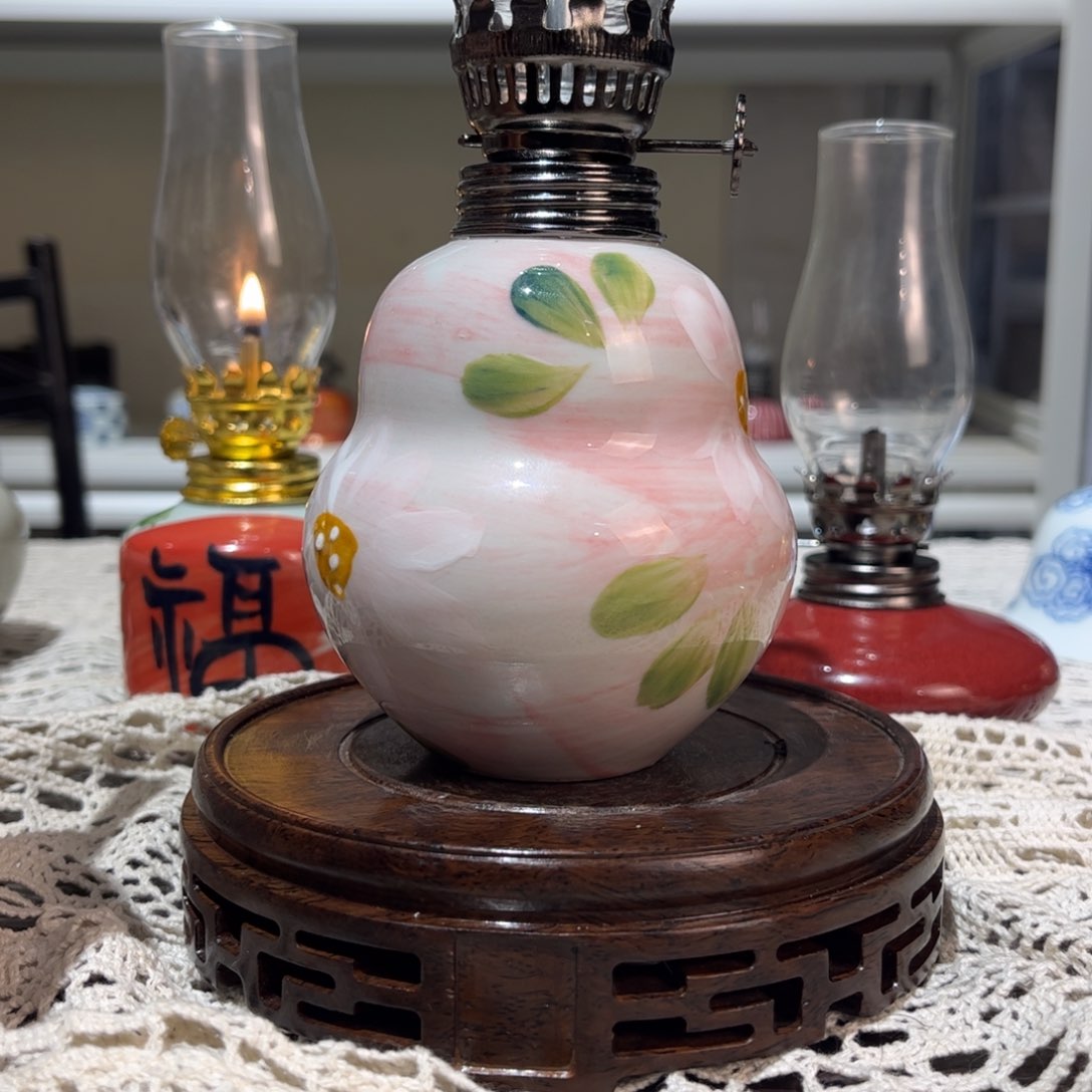 摆件景德镇陶瓷香薰灯