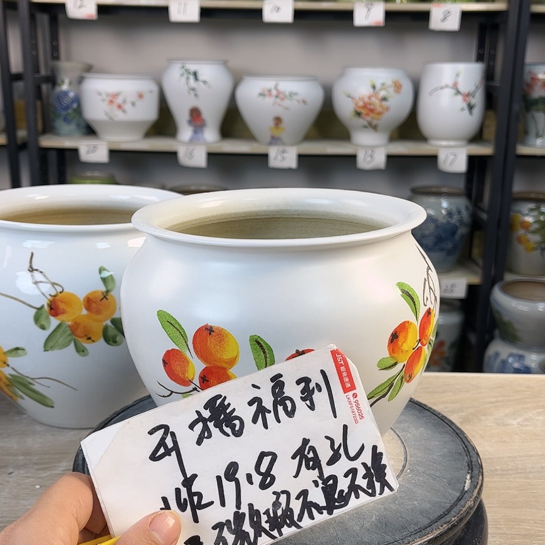 罐1xc景德镇陶瓷花盆