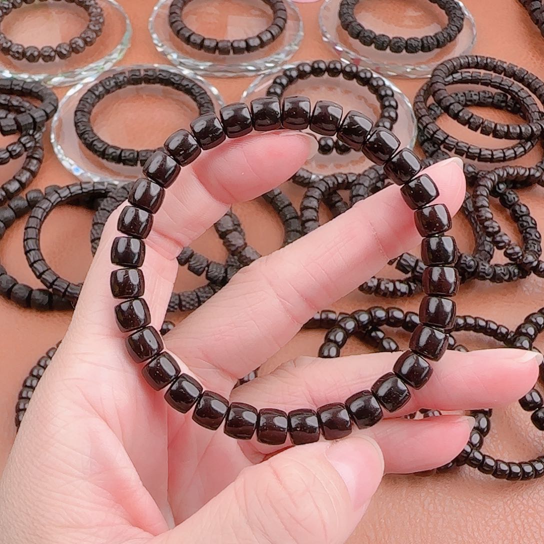 椰蒂手串原生态椰蒂75直切药片