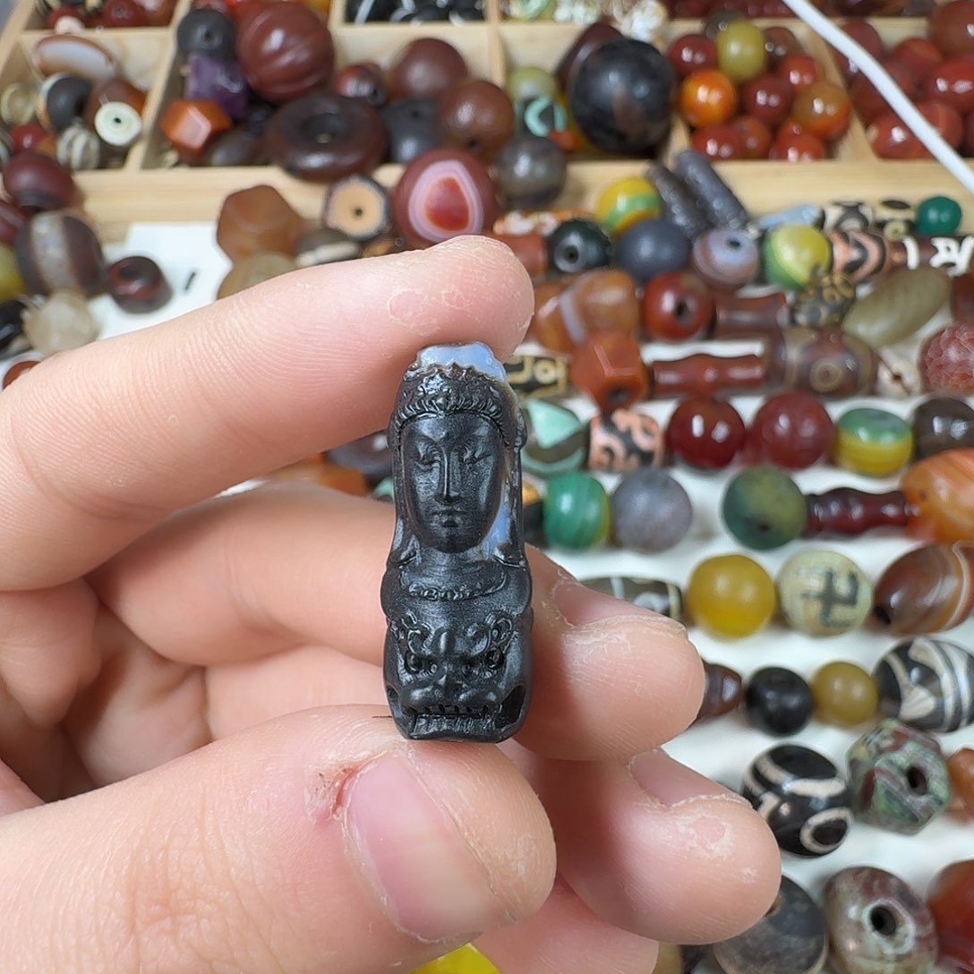 玛瑙/玉髓未镶嵌纯天然玛瑙珠子