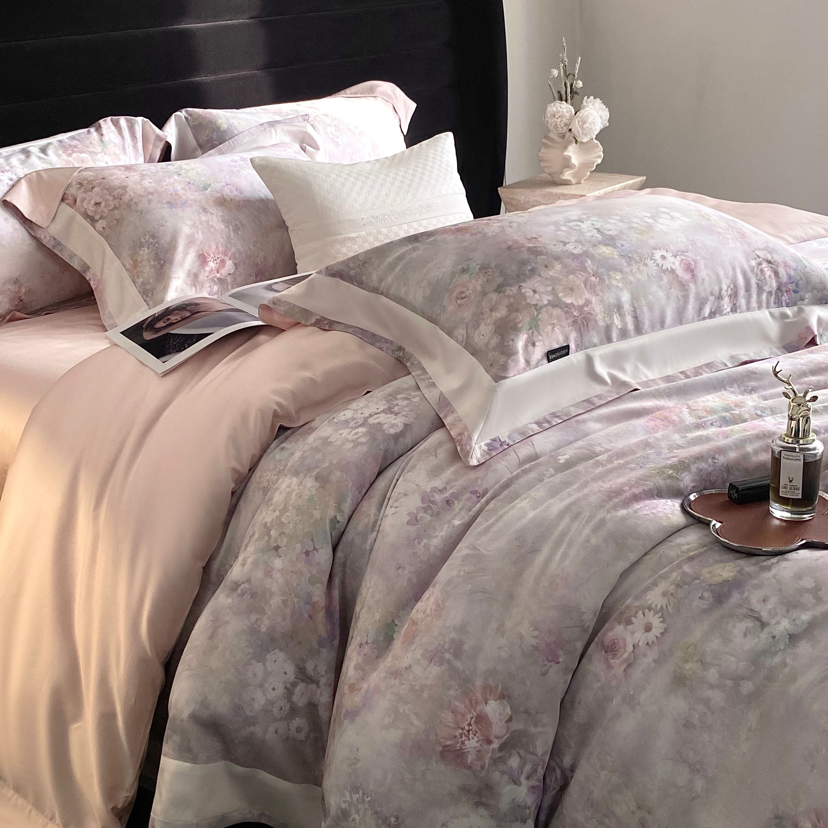 月光之梦-超细旦新款天丝棉拼边套件