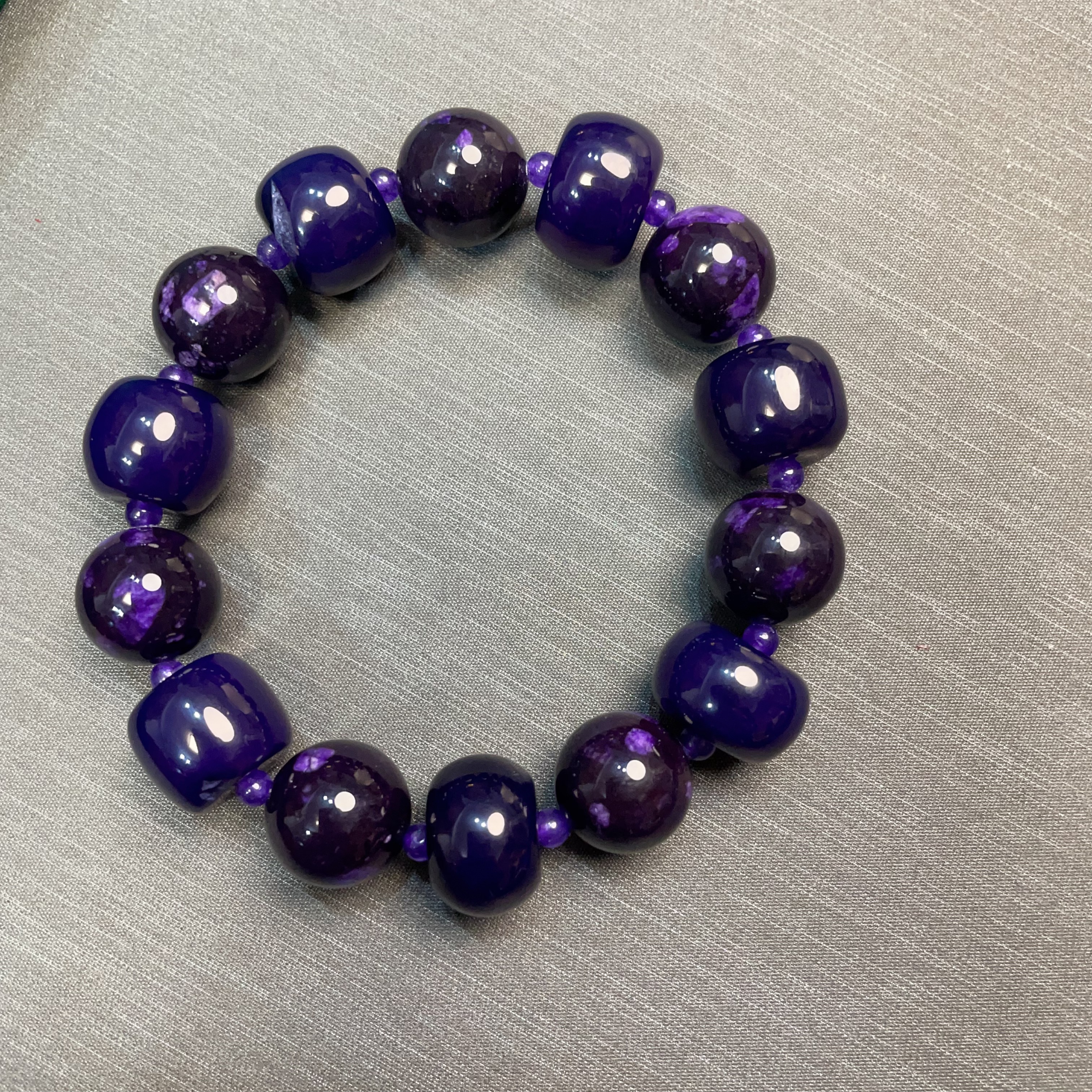 4117  至纯紫龙醇手串多样性发货