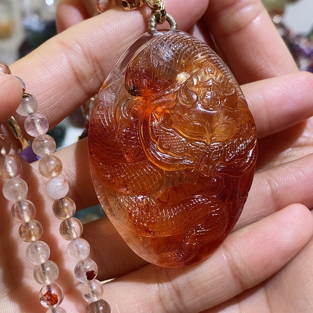 水晶颈饰未镶嵌芬*水晶